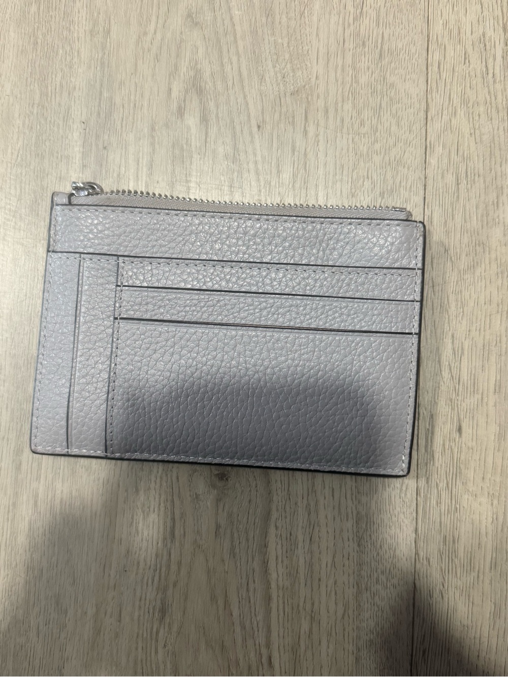 kate spade Pebbled Leather Card Case with Zip